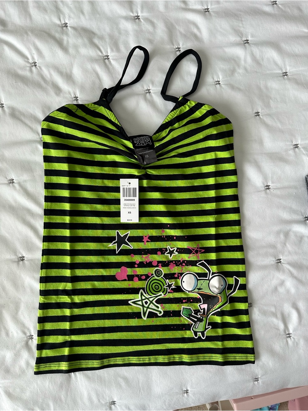 Invader zim tank from hot topic XS
